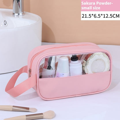 Large Capacity Cosmetic Bag Women's Transparent
