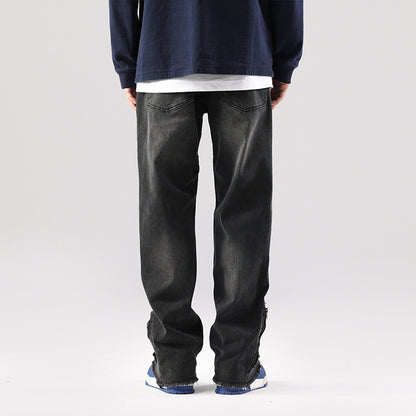 Men's American Fashion Personality Jeans Men