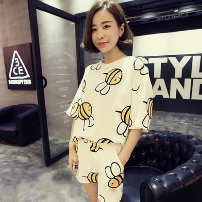 SHorT Sleeve CuTe SleePWear HomeWear