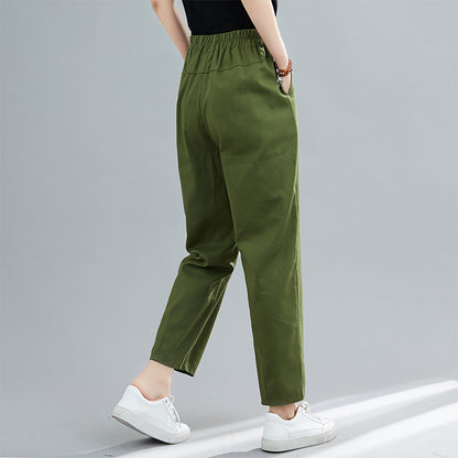 Korean casual pants carrot pants