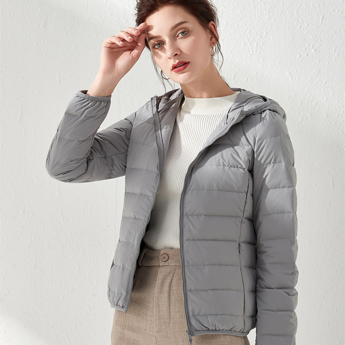 Fashion New Down Jacket Women's Lightweight Coat