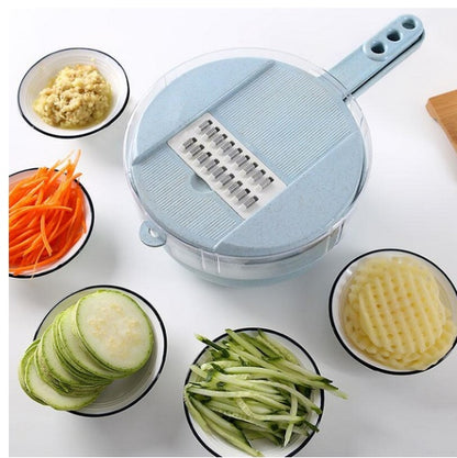 8 In 1 Mandoline Slicer Vegetable | Slicer Potato Peeler Carrot Onion Grater With Strainer | Vegetable Cutter Kitchen Accessories