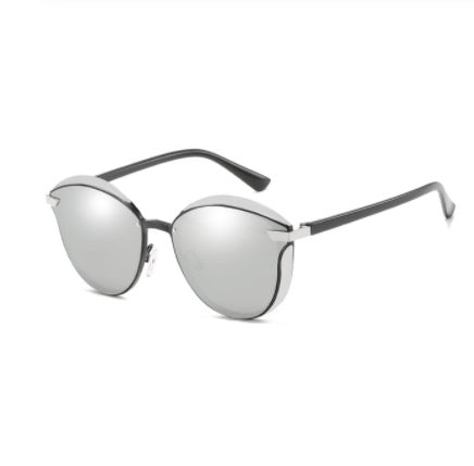 Metal polarized casual glasses