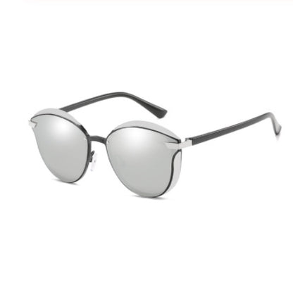 Metal polarized casual glasses