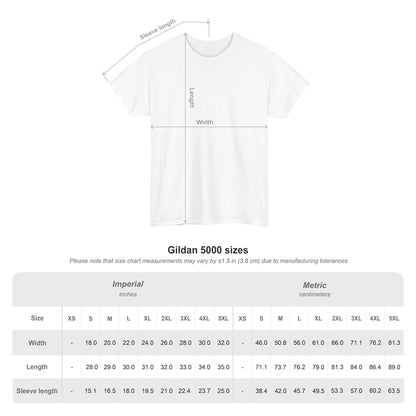 Cute Bunny Unisex Heavy Cotton T-Shirt | Gift for Animal Lovers, Casual Wear, Birthday Present