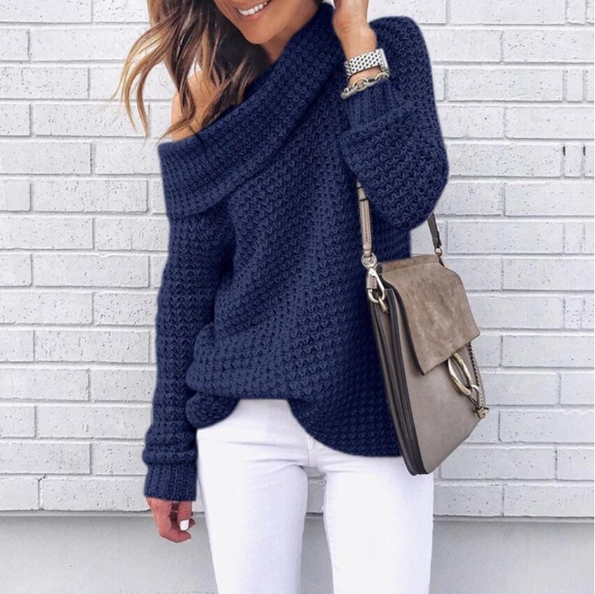 Women's sweater long sleeves loose