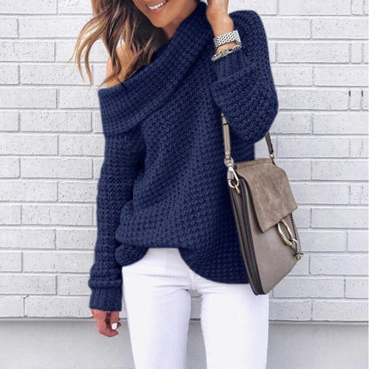 Women's sweater long sleeves loose