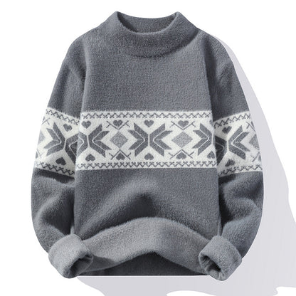 Half Turtleneck Knitwear Teen Fashion