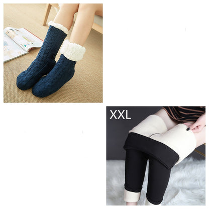 Socks Children Plush Floor Socks Home Slippers