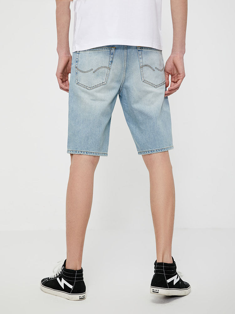 Men's denim shorts