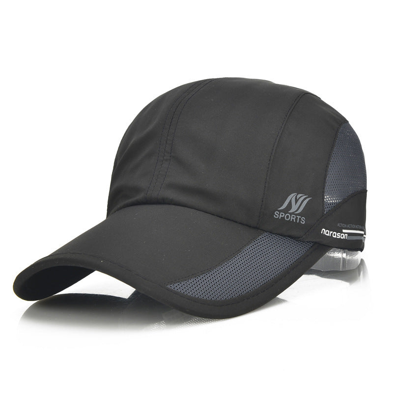 Sports and leisure waterproof mesh cap
