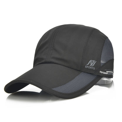 Sports and leisure waterproof mesh cap