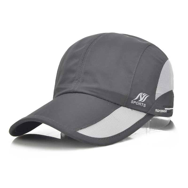 Sports and leisure waterproof mesh cap