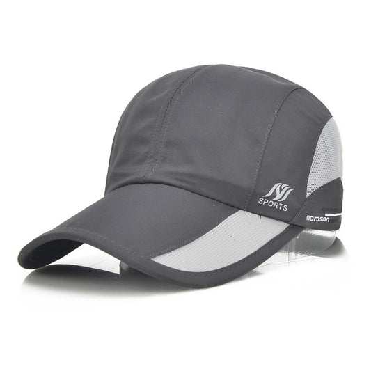 Sports and leisure waterproof mesh cap