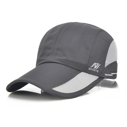 Sports and leisure waterproof mesh cap