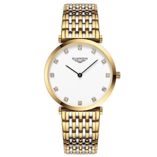 Signature Women's Watch | Waterproof Luxury with Exquisite Mother-of-Pearl Dial