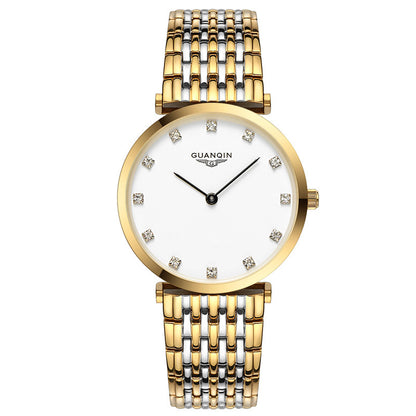 Signature Women's Watch | Waterproof Luxury with Exquisite Mother-of-Pearl Dial