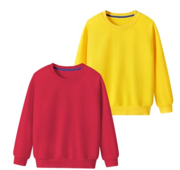 Customized Spring And Autumn Solid Color Thin Sweater With Round Neck And Long Sleeves