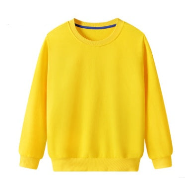 Customized Spring And Autumn Solid Color Thin Sweater With Round Neck And Long Sleeves