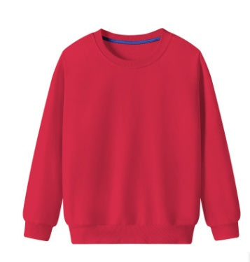Customized Spring And Autumn Solid Color Thin Sweater With Round Neck And Long Sleeves