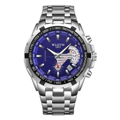 Men’s Quartz Sports Watch – Waterproof Luxury Wristwatch for Everyday Style