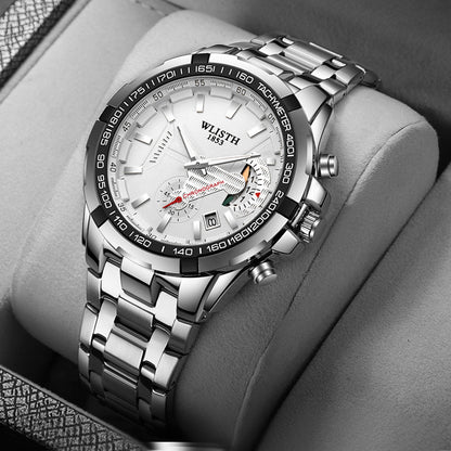 Men’s Quartz Sports Watch – Waterproof Luxury Wristwatch for Everyday Style