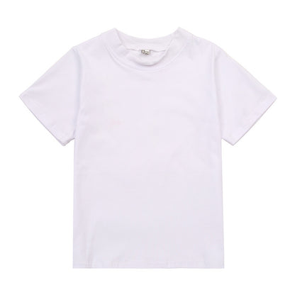 Children's Short-Sleeved Hip-Hop Suit Boys Korean Style Hip-Hop Plaid Loose Handsome Clothing