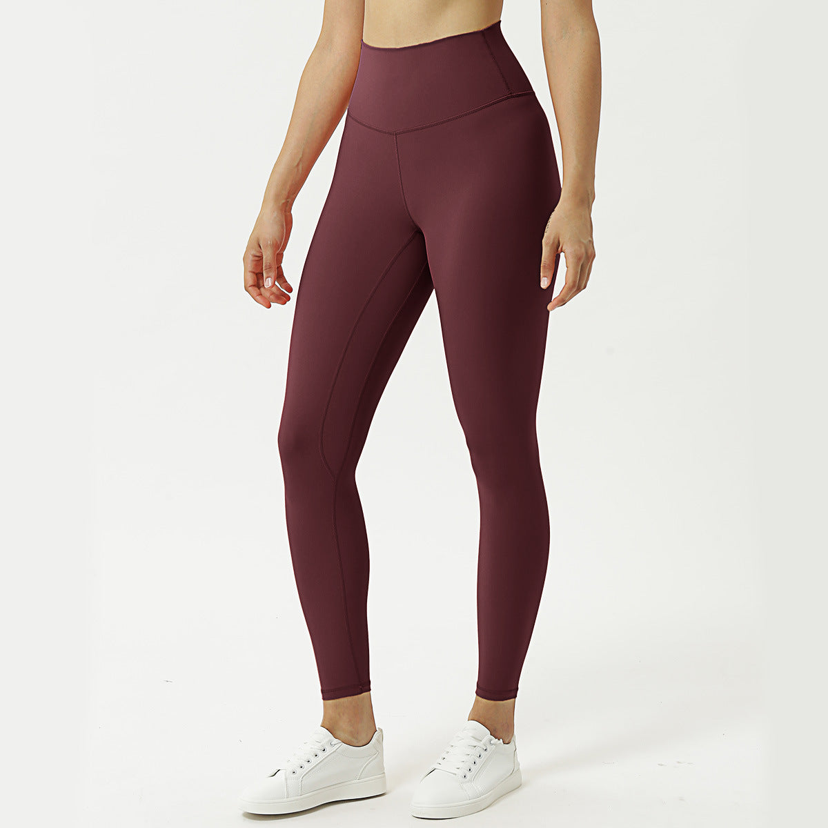 LULU Same Paragraph Yoga Pants Ninth Pants Women High-waisted Hips And Abdomen Tight Fitness Pants