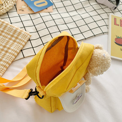 Cute Bear Canvas Bag Women