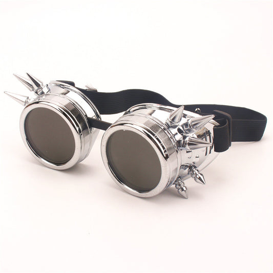 Steampunk Protective Glasses With Rivets
