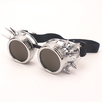Steampunk Protective Glasses With Rivets