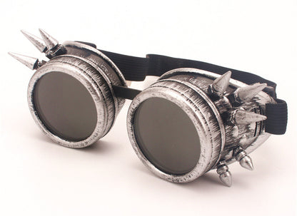 Steampunk Protective Glasses With Rivets