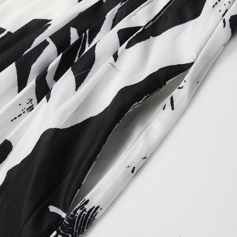 Trumpet Long Sleeves Slimming Mid-Length Blouse Trumpet long sleeves slimming mid-length blouse