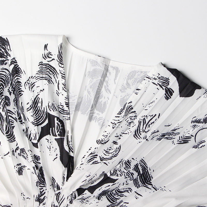 Trumpet Long Sleeves Slimming Mid-Length Blouse Trumpet long sleeves slimming mid-length blouse