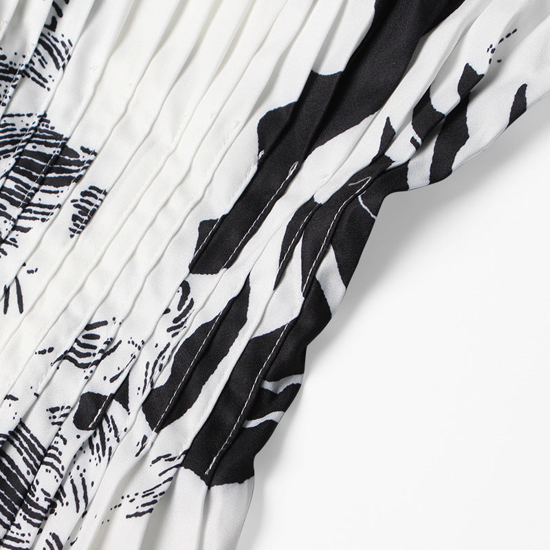 Trumpet Long Sleeves Slimming Mid-Length Blouse Trumpet long sleeves slimming mid-length blouse