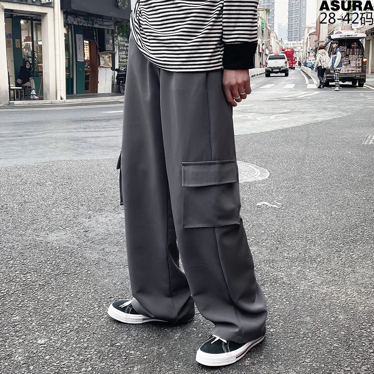 Trend Fat Thin Casual Pants Loose Straight Pants