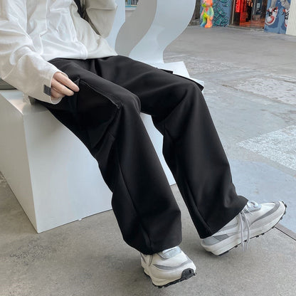 Trend Fat Thin Casual Pants Loose Straight Pants