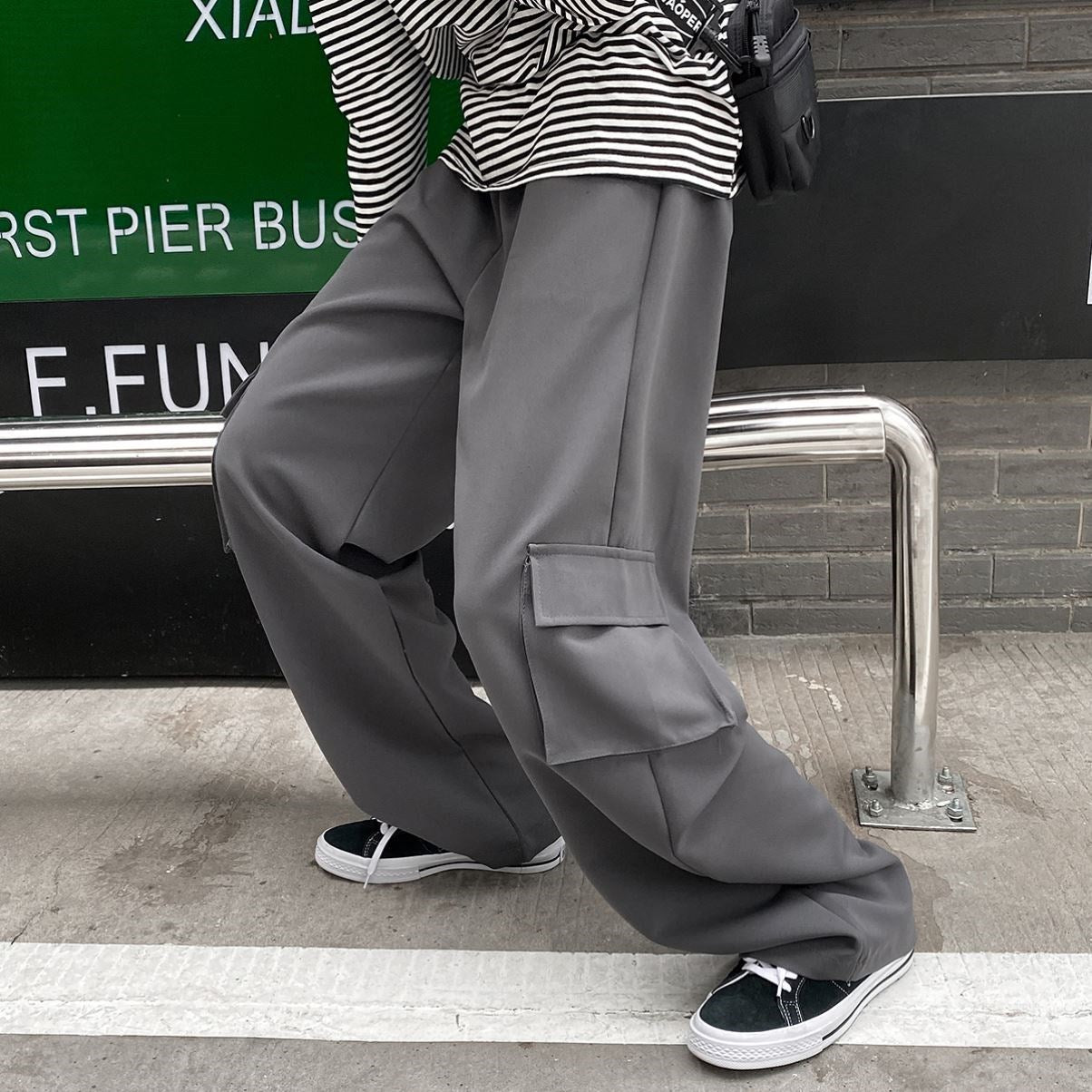 Trend Fat Thin Casual Pants Loose Straight Pants