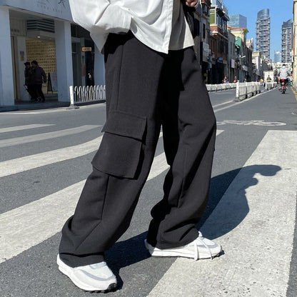 Trend Fat Thin Casual Pants Loose Straight Pants