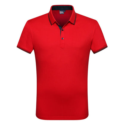 Short Sleeved Summer Business Polo Shirts