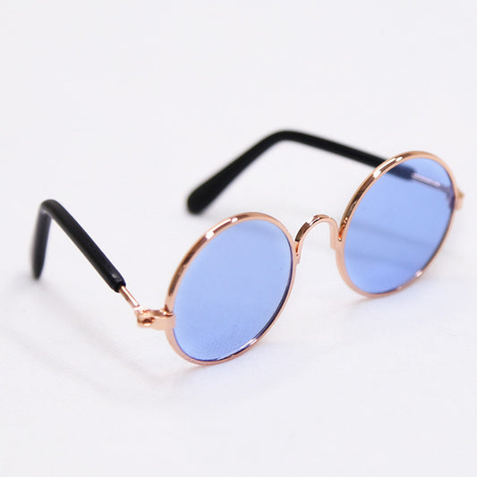 Trendy Vintage Round Pet Glasses