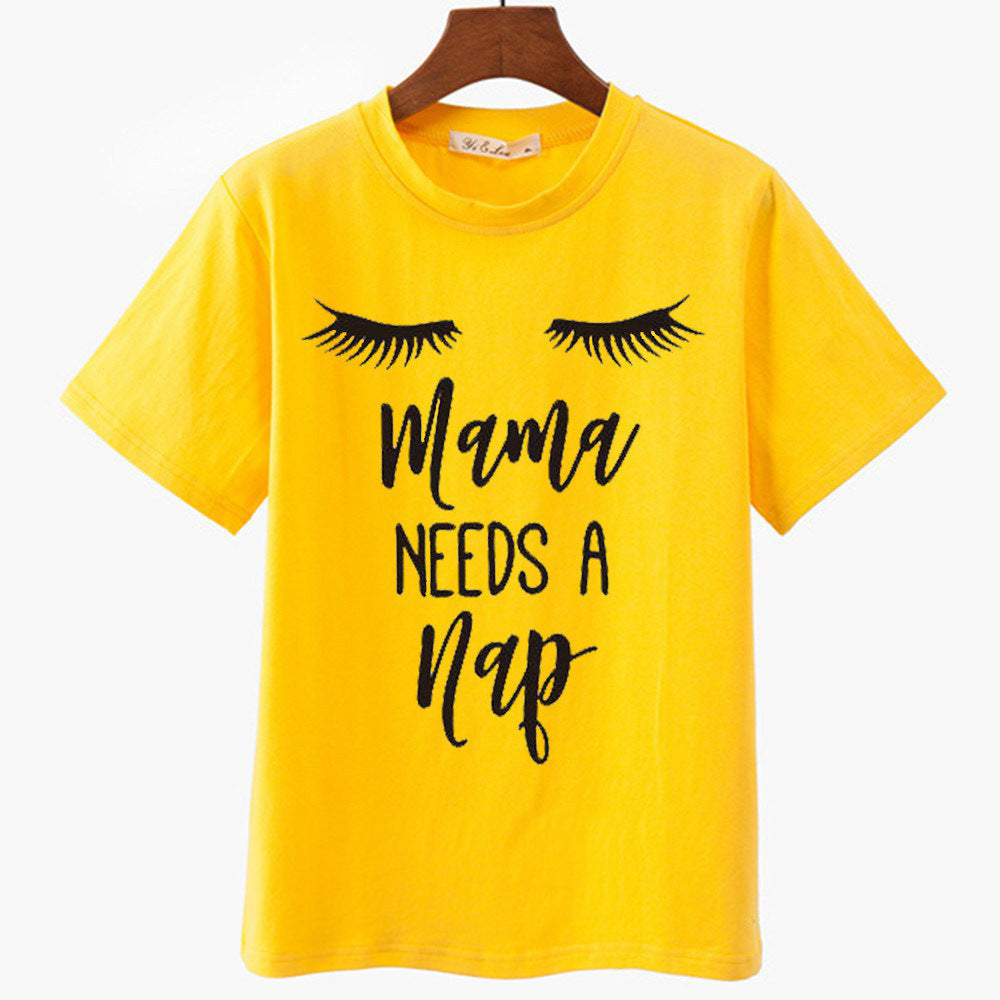 European And American New T-Shirt Tops AliExpress Amazon Through Ebay Wish For Printing Short-Sleeved InsT-Shirts