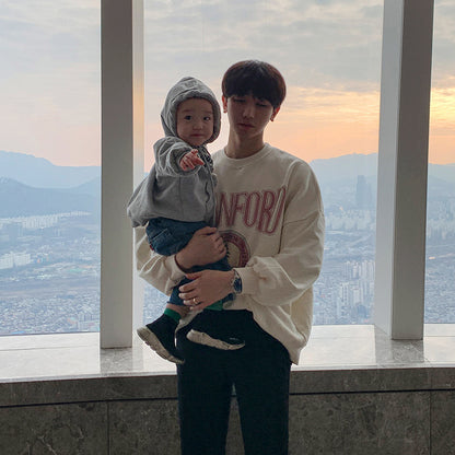 Autumn Japanese Printed Sweater New Style Men