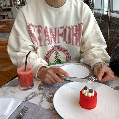 Autumn Japanese Printed Sweater New Style Men