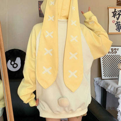 Cute Women's Autumn And Winter Casual All-match Loose Hooded Sweater