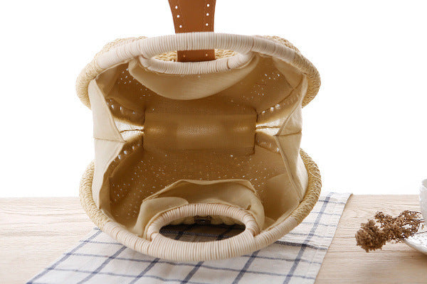 Handmade Rattan Handbag – Summer Beach Purse