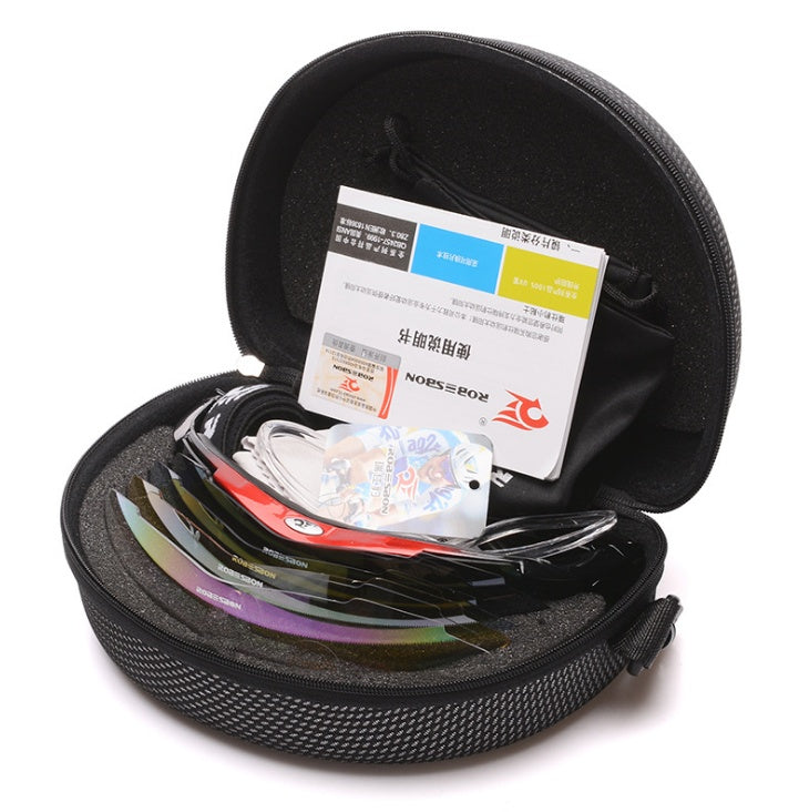 Polarized riding glasses