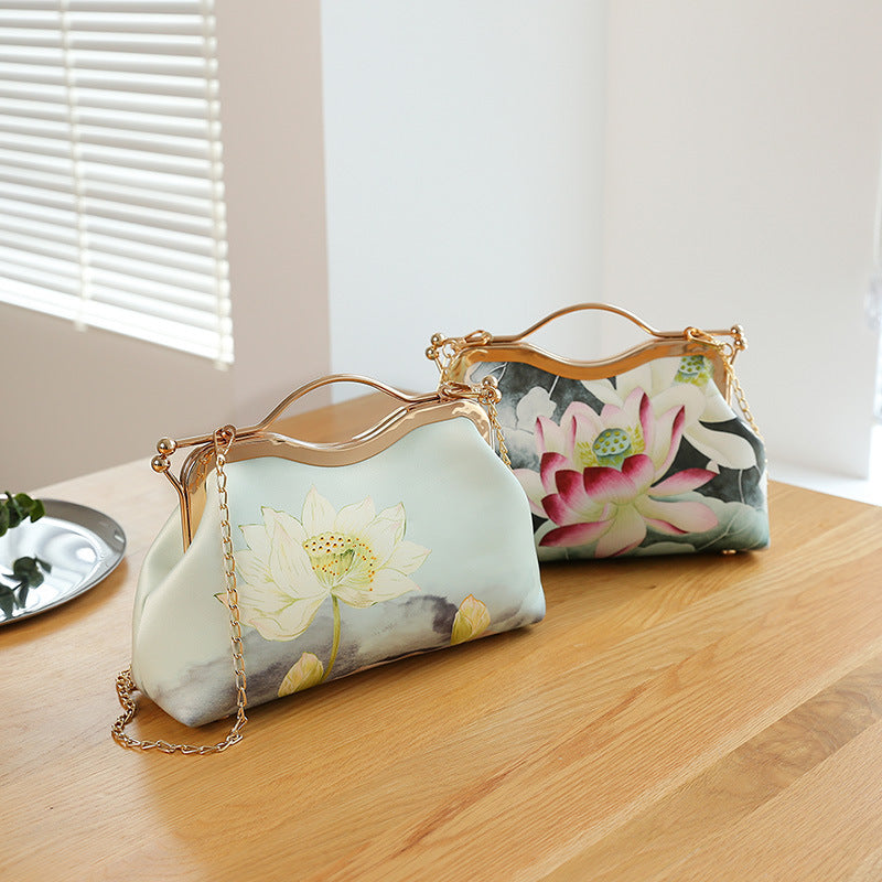 High-end Ethnic Style Tote Clutch Bag Women