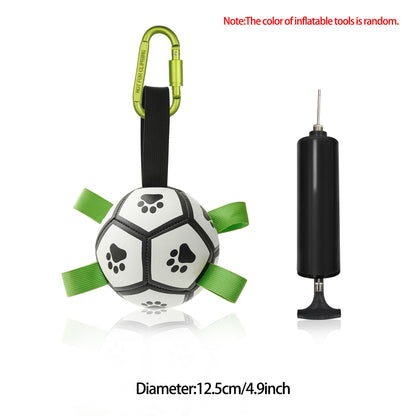 Dog Football Toy | Soccer Ball Inflated Training Toy For Dogs | Outdoor Border Collie Balls For  Dogs