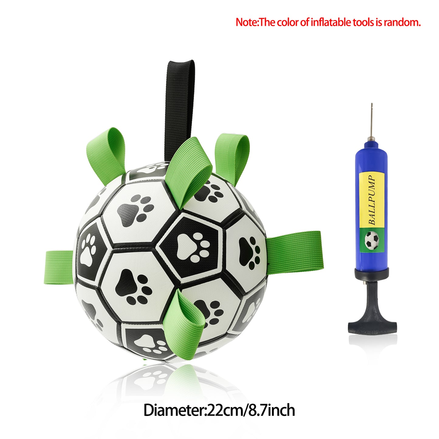 Dog Football Toy | Soccer Ball Inflated Training Toy For Dogs | Outdoor Border Collie Balls For  Dogs